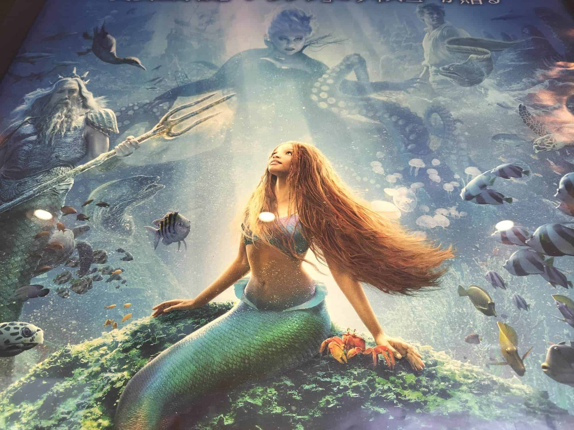 The Little Mermaid Poster in Japan 2023